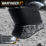 WARFINGER by Ranger Proof for GLOCK 19 / 23 / 44 BLACK TOPOGRAPHY BILLET ALUMINUM MAGWELL – FITS GEN 5 OEM FACTORY FRAMES - Image 2