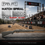 Steel City Arsenal MATCH Spiral Fluted BULL Barrel for the 10/22 - Threaded - TUNGSTEN GREY - Image 3