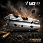 TACFIRE A.C.E. ADJUSTABLE MUZZLE BRAKE in STAINLESS STEEL Comp .223 5.56 1x28 TPI Thread - FOR AR15 AND OTHERS - Image 4