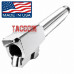 USA MADE Threaded POLISHED STAINLESS STEEL Barrel for Glock 17 - Polymer 80 PF940V2 - 9mm - Image 3