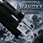 AGGRESSIVE ARMS HAVOXX 7 PORT COMPENSATOR FOR SIG P365 POLISHED BILLET ALUMINUM LIKE CHROME - RECOIL REDUCTION - 1/2X28 TPI - Image 7