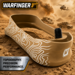 WARFINGER by Ranger Proof for GLOCK 43x - 48 FDE TAN TOPOGRAPHY BILLET ALUMINUM MAGWELL – FITS GEN 5 OEM FACTORY FRAMES - Image 3