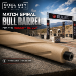 Steel City Arsenal MATCH Spiral Fluted BULL Barrel for the 10/22 - Threaded - MAGPUL FDE - Image 3