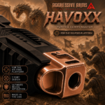 AGGRESSIVE ARMS HAVOXX 7 PORT COMPENSATOR FOR SIG P365 COPPER - RECOIL REDUCTION - 1/2X28 TPI - Image 4