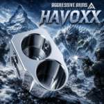 AGGRESSIVE ARMS HAVOXX 7 PORT COMPENSATOR FOR SIG P365 POLISHED BILLET ALUMINUM LIKE CHROME - RECOIL REDUCTION - 1/2X28 TPI - Image 5