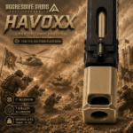AGGRESSIVE ARMS HAVOXX 7 PORT COMPENSATOR FOR SIG P365 FDE TAN - RECOIL REDUCTION - 1/2X28 TPI - Image 5