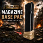 STEEL CITY ARSENAL LIMITED EDITION +5/+6 ROUND MAGAZINE EXTENSION IN SHADOW TAN CAMO BASE PAD FOR GLOCK 17 34 - Image 4