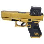 ANGRY BEAR ARMS - FLAT TOP + FRONT & REAR SIGHT DELETE SYSTEM - FOR COA FULL SIZE GLOCK SLIDES - CLEANER OPTIC LINE - STAINLESS STEEL BLACK NITRIDE - Image 4