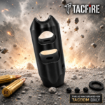 TACFIRE A.C.E. ADJUSTABLE MUZZLE BRAKE in NITRIDE BLACK STEEL Comp .223 5.56 1x28 TPI Thread - FOR AR15 AND OTHERS - Image 5