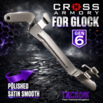 CROSS ARMORY ENHANCED Trigger BAR for GEN 6 Glock 17 - 19 - 19x - 45 - Satin Polished - Image 4