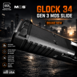 GLOCK OEM FACTORY NEW IN THE BOX - 34 - GEN 3 - MOS OPTIC READY SLIDE - WITH ALL FACTORY PARTS AND SIGHT INSTALLED - Image 2
