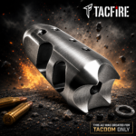 TACFIRE A.C.E. ADJUSTABLE MUZZLE BRAKE in STAINLESS STEEL Comp .223 5.56 1x28 TPI Thread - FOR AR15 AND OTHERS - Image 2