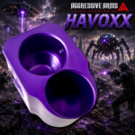 AGGRESSIVE ARMS HAVOXX 7 PORT COMPENSATOR FOR SIG P365 PURPLE - RECOIL REDUCTION - 1/2X28 TPI - Image 6