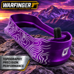 WARFINGER by Ranger Proof for GLOCK 43x - 48 PURPLE TOPOGRAPHY BILLET ALUMINUM MAGWELL – FITS GEN 5 OEM FACTORY FRAMES - Image 4