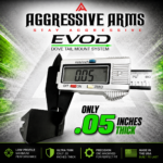 AGGRESSIVE ARMS DOVE MOUNT SYSTEM for Glock RMR Slide Sight Adapter with Front V2 FIBER OPTIC SIGHT + COMES WITH INSTALL TOOLS - Image 7