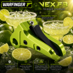 WARFINGER by RANGER PROOF / JOHNNY GLOCK COLLABORATION VEX F3 ANODIZED LIME GREEN ADJUSTABLE VERSION TRIGGER for GLOCK GEN 1 2 3 4 5 - 17 19 19X 20 21 22 23 24 26 27 31 32 33 34 35 37 36 38 39 43 43x 45 48 - Image 2