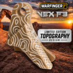 WARFINGER by RANGER PROOF / JOHNNY GLOCK COLLABORATION VEX F3 FDE TAN TOPOGRAPHY "ADJUSTABLE VERSION" TRIGGER for GLOCK GEN 1 2 3 4 5 6 - 17 19 19X 20 21 22 23 24 26 27 31 32 33 34 35 37 36 38 39 43 43x 45 48 - Image 4