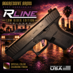 AGGRESSIVE ARMS R-LINE "LOW RIDER" COLOR CHANGING EDITION for GLOCK GEN 1 2 3 4 5 6 "CNC BILLET ALUMINUM" - BLACK HARD NITRIDE SAFETY - FLAT FACE - Image 6