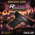 AGGRESSIVE ARMS R-LINE "LOW RIDER" COLOR CHANGING EDITION for GLOCK GEN 1 2 3 4 5 6 "CNC BILLET ALUMINUM" - BLACK HARD NITRIDE SAFETY - FLAT FACE - Image 3