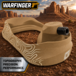 WARFINGER by Ranger Proof for GLOCK 17 / 34 / 45 FDE TOPOGRAPHY BILLET ALUMINUM MAGWELL – FITS GEN 5 OEM FACTORY FRAMES - Image 4