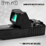 STEEL CITY ARSENAL for GLOCK GEN 6 RMR OPTIC PLATE GAP FILLER - BILLET ALUMINUM - BLACK - Image 3