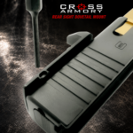 CROSS ARMORY DOVE MOUNT SYSTEM for Glock RMSC Slide Sight Adapter with Front FIBER OPTIC SIGHT + COMES WITH INSTALL TOOLS - Image 3