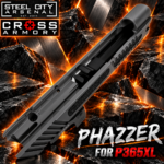 STEEL CITY ARSENAL LIMITED EDITION PHAZZER Ported SIG DARK GREY Slide & Barrel Combo for SIG P365XL + CROSS ARMORY Shadow Red Dot OPTIC INCLUDED - Image 7