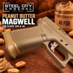 STEEL CITY ARSENAL GLOCK GEN 5 43X - 48  ENHANCED "TACDOM EXCLUSIVE" PEANUT BUTTER AI FDE TAN MAGWELL – FITS OEM GLOCK FACTORY FRAMES - Image 7