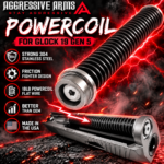 AGGRESSIVE ARMS The POWERCOIL STAINLESS STEEL GUIDE ROD SPRING ASSEMBLY SYSTEM For GLOCK 19 GEN 5