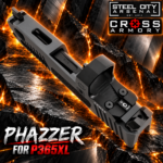 STEEL CITY ARSENAL LIMITED EDITION PHAZZER Ported SIG DARK GREY Slide & Barrel Combo for SIG P365XL + CROSS ARMORY Shadow Red Dot OPTIC INCLUDED - Image 6