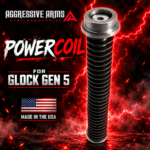 AGGRESSIVE ARMS The POWERCOIL STAINLESS STEEL GUIDE ROD SPRING ASSEMBLY SYSTEM For GLOCK 17 GEN 5 - Image 3
