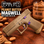 STEEL CITY ARSENAL GLOCK GEN 5 43X - 48  ENHANCED "TACDOM EXCLUSIVE" PEANUT BUTTER AI FDE TAN MAGWELL – FITS OEM GLOCK FACTORY FRAMES - Image 3