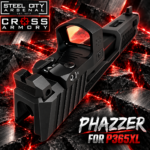 STEEL CITY ARSENAL LIMITED EDITION PHAZZER Ported GRAPHITE BLACK Slide & Barrel Combo for SIG P365XL + CROSS ARMORY Shadow Red Dot OPTIC INCLUDED - Image 5