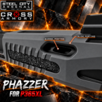 STEEL CITY ARSENAL LIMITED EDITION PHAZZER Ported SIG DARK GREY Slide & Barrel Combo for SIG P365XL + CROSS ARMORY Shadow Red Dot OPTIC INCLUDED - Image 3