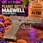 STEEL CITY ARSENAL GLOCK 17 - 22 - 34 - 45 GEN 5 ENHANCED "TACDOM EXCLUSIVE" AI FDE PEANUT BUTTER MAGWELL – FITS OEM GLOCK FACTORY FRAMES - Image 2