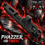 STEEL CITY ARSENAL LIMITED EDITION PHAZZER Ported GRAPHITE BLACK Slide & Barrel Combo for SIG P365XL + CROSS ARMORY Shadow Red Dot OPTIC INCLUDED - Image 6