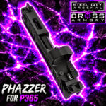 STEEL CITY ARSENAL LIMITED EDITION PHAZZER Ported Graphite Black Slide & Barrel Combo for SIG P365 + CROSS ARMORY Shadow Red Dot OPTIC INCLUDED - Image 7