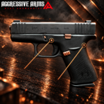 AGGRESSIVE ARMS COPPER BRONZE OVER STAINLESS STEEL UPGRADE Performance for GLOCK 42 43 43X 48 Pins - Image 2