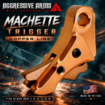AGGRESSIVE ARMS MACHETTE EDITION for GLOCK GEN 1 2 3 4 5 6 "6061 BILLET ALUMINUM" TRIGGER COPPER ANODIZED/ PVD - Image 2