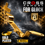 CROSS ARMORY ENHANCED Trigger BAR for GEN 6 Glock 17 - 19 - 19x - 45 - GOLD PLATED - Image 4