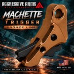 AGGRESSIVE ARMS MACHETTE EDITION for GLOCK GEN 1 2 3 4 5 6 "6061 BILLET ALUMINUM" TRIGGER BRONZE ANODIZED - Image 2