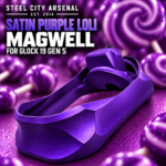 STEEL CITY ARSENAL GLOCK 19 - 23 GEN 5 ENHANCED "TACDOM EXCLUSIVE" SATIN PURPLE LOLI MAGWELL – FITS OEM GLOCK FACTORY FRAMES - Image 3