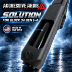 AGGRESSIVE ARMS "SOLUTION" BLACK NITRIDE Barrel for GLOCK 34 GEN 1 2 3 4 STAINLESS STEEL - Image 2