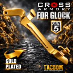 CROSS ARMORY ENHANCED 2 Trigger BARS for GEN 5 Glock 17 - 19 - 22 - 23 - 24 - 26 - 27 - 31 - 32 - 33 - 34 - 35 - 45 GOLD PLATED - Image 4