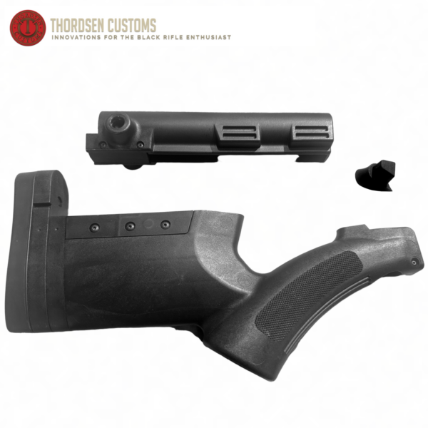 "TAKE OFFS - DEMO" Thordsen Customs FRS-15 GEN 3 III Enhanced Stock Kit BLACK - QD Attachment on Carbine Tube Cover 223/556 size